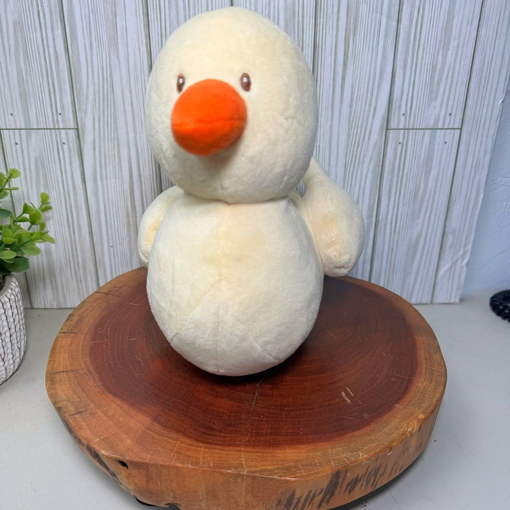 Baby GUND Nursery Time Webber Duck Plush Stuffed Animal Yellow Orange 4036976